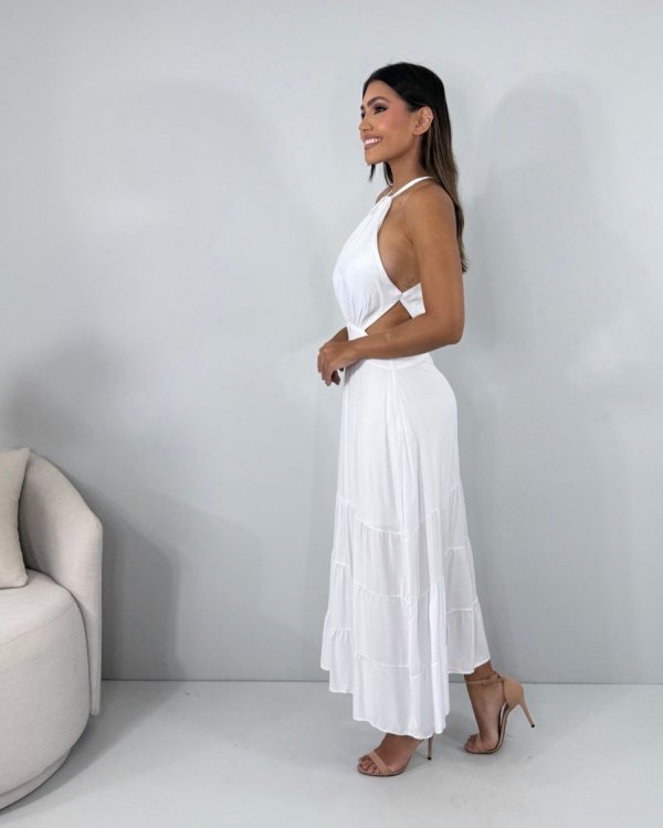 Vestido Estefane - Branco - Imagem 3