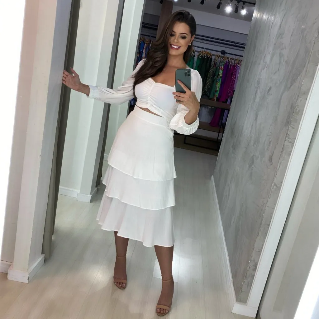 Cropped Olga - Branco