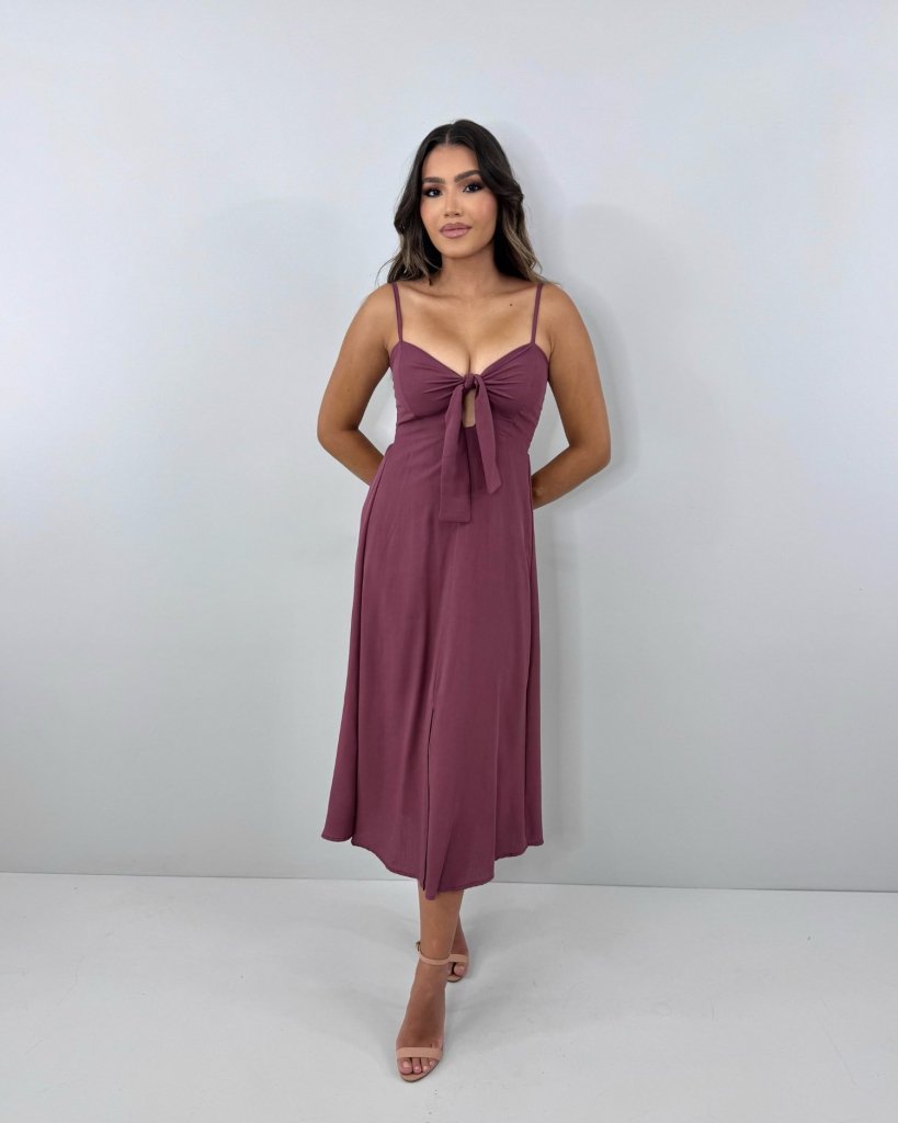 Vestido Karita - Marrom