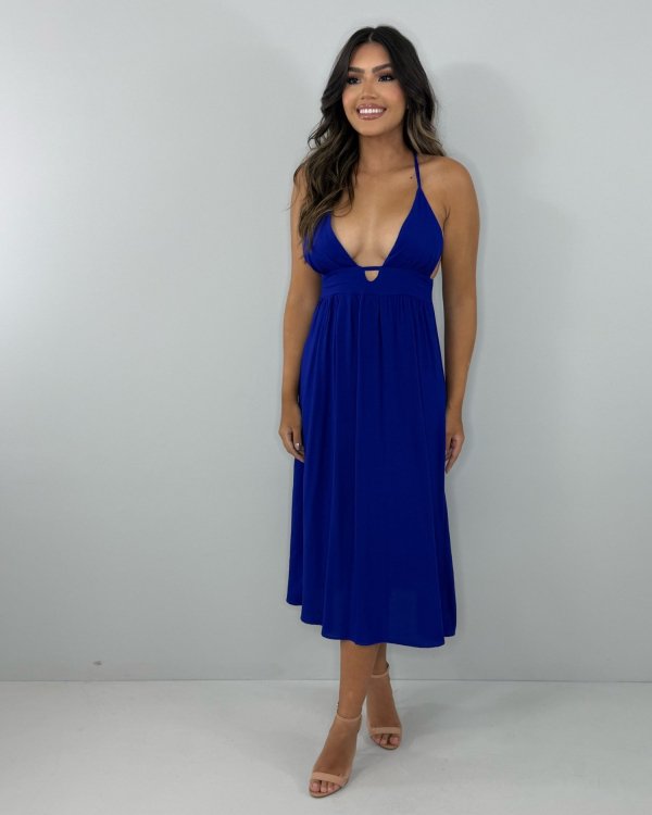 Vestido Heloína - Azul Royal - Imagem 3