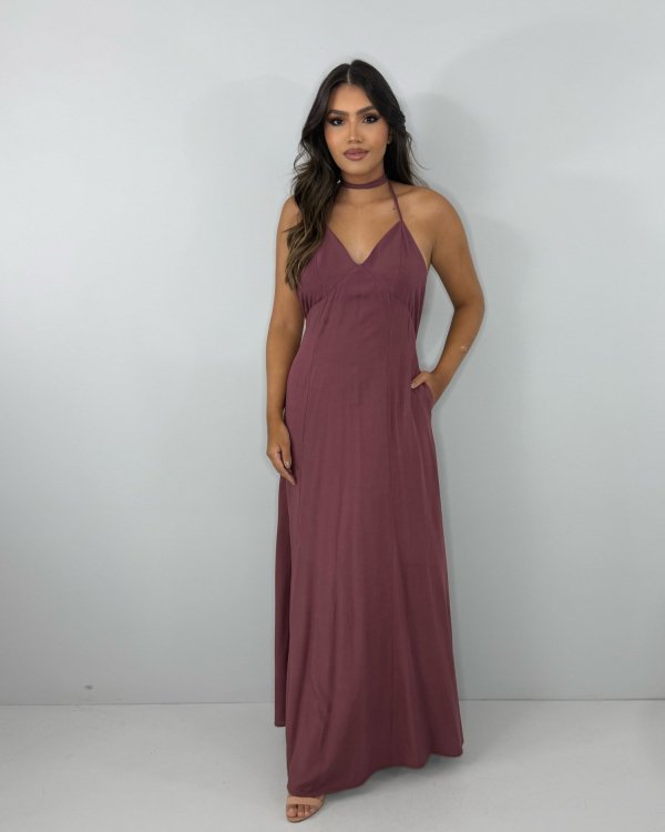 Vestido Victória - Marrom - Imagem 8