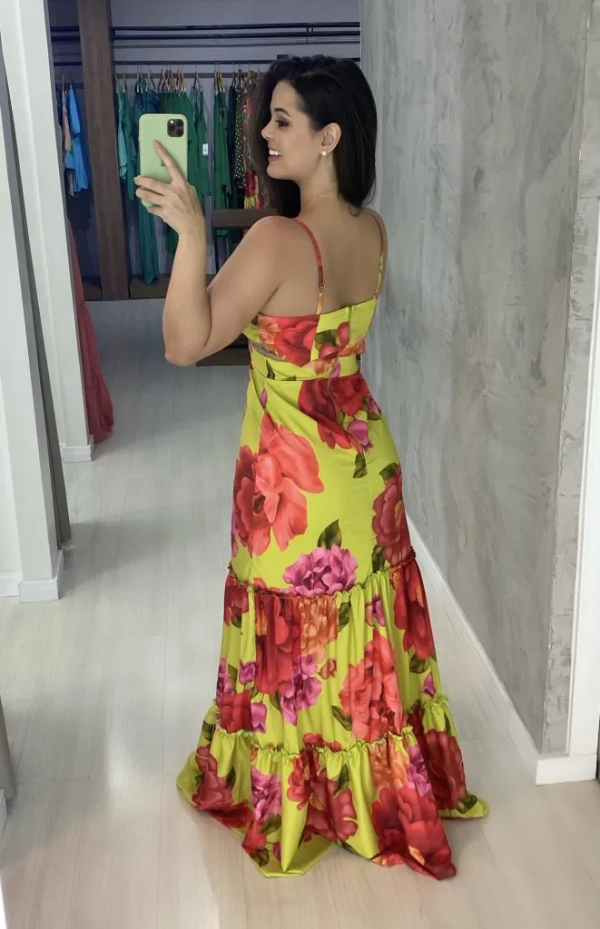 Vestido Laise - Estampado