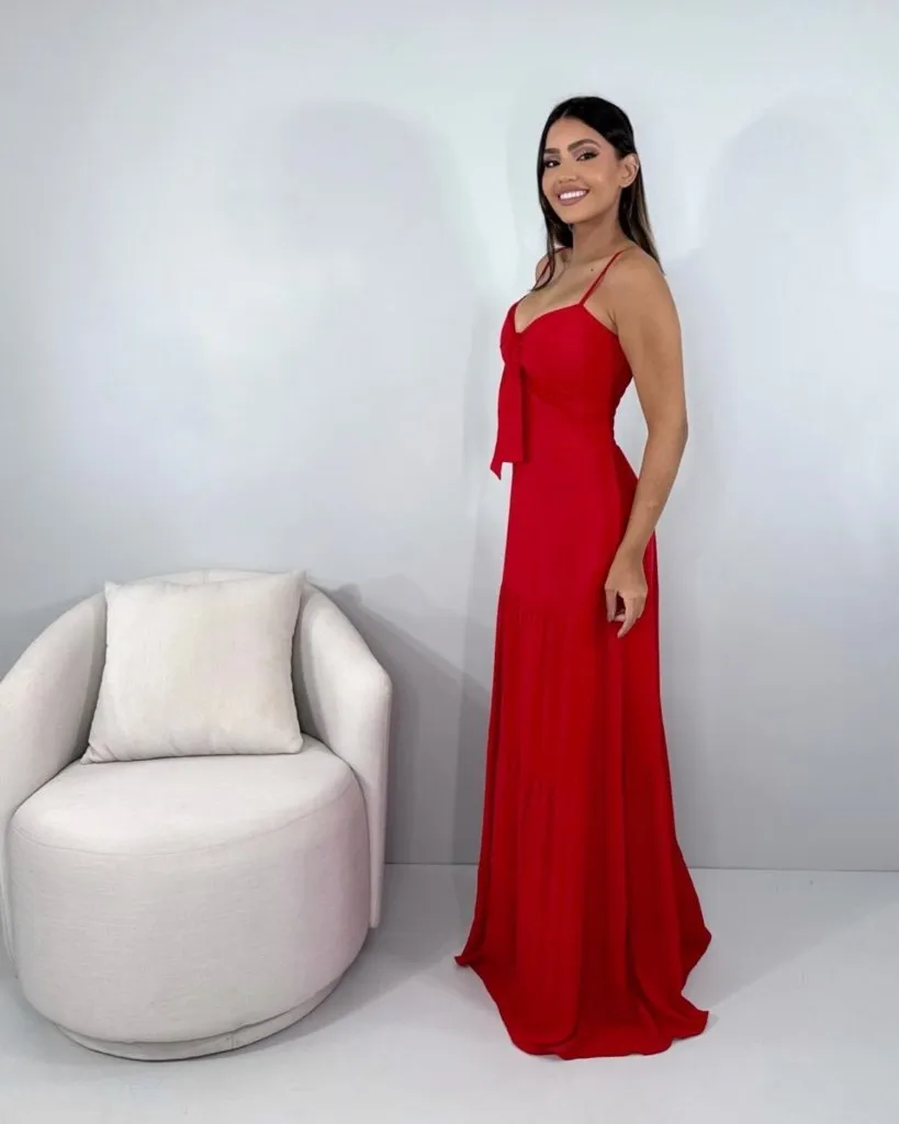 Vestido Camila - Vermelho