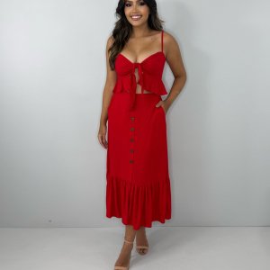 Conjunto Debora - Vermelho - Image 2
