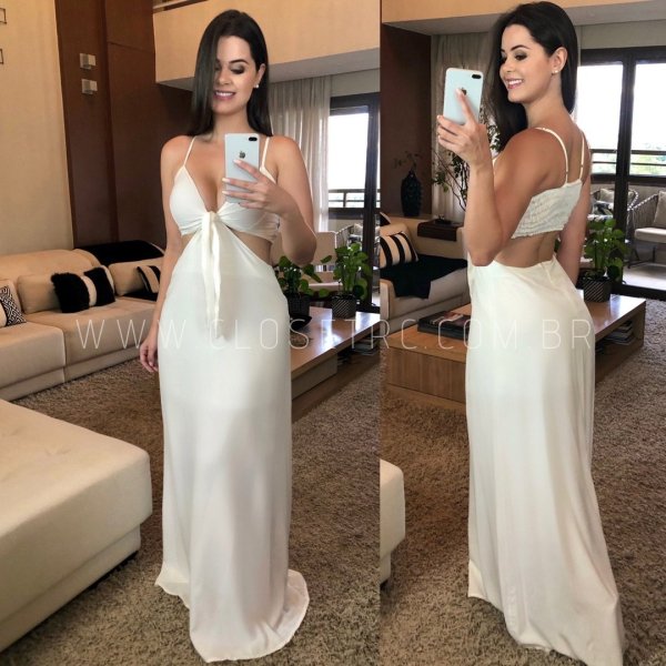 Vestido Natália - Offwhite