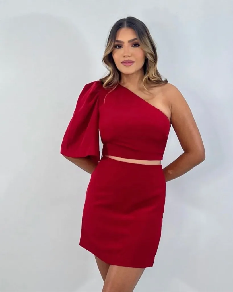 Conjunto Virginia - Vermelho