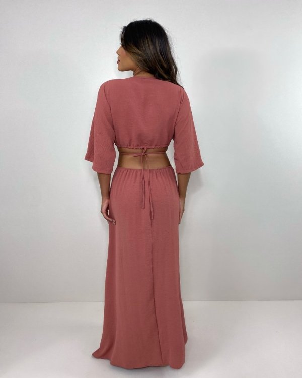 Vestido Cibele - Rosê - Imagem 3