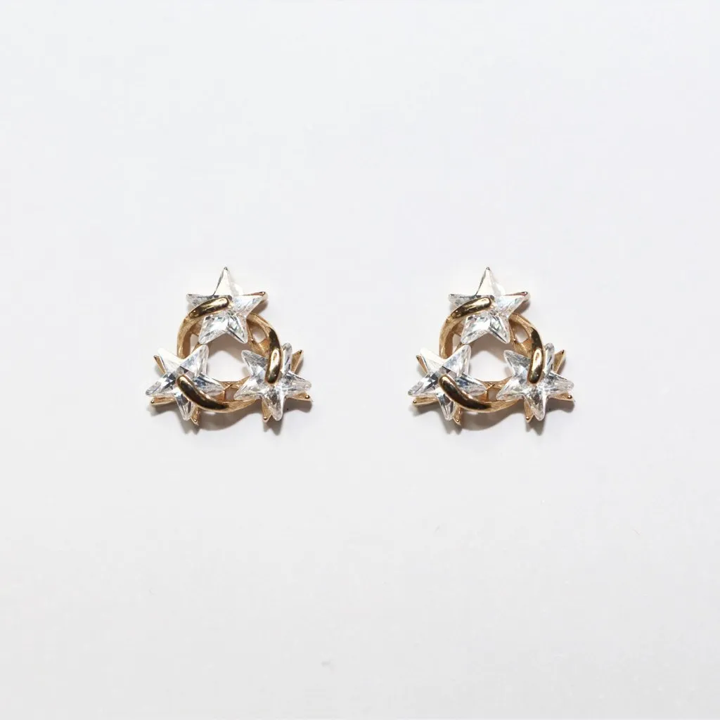 Brinco Estrelinha Dourada