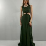 Vestido Emma - Verde Militar