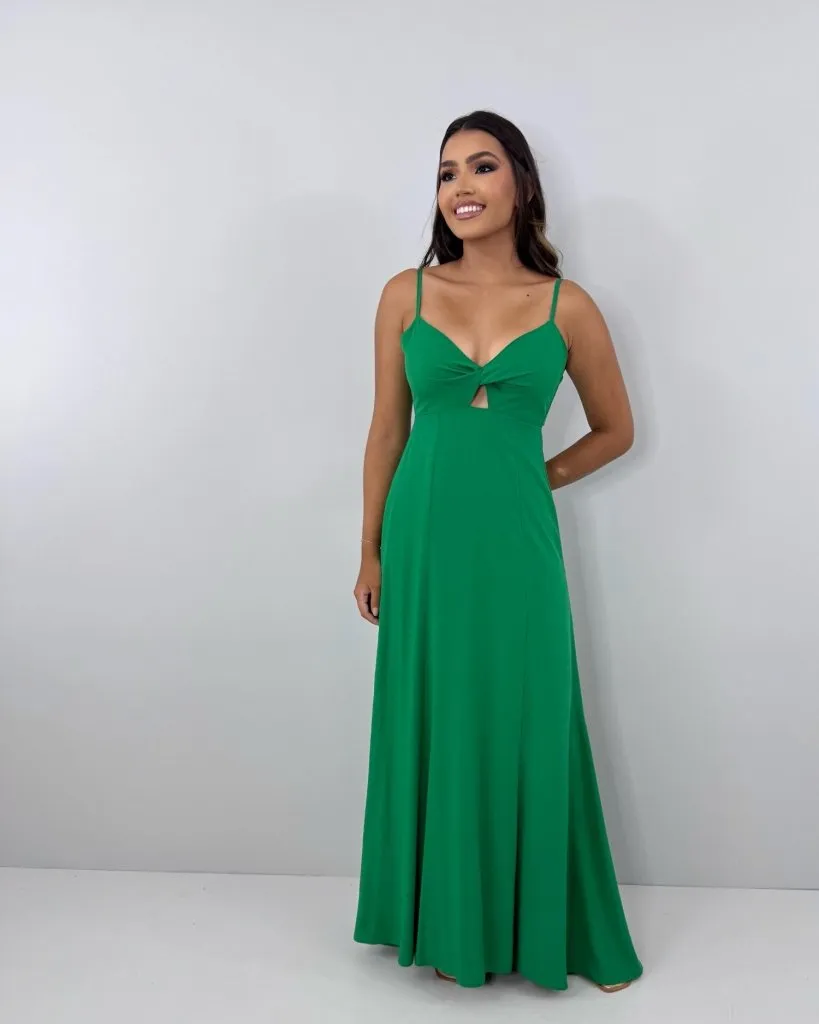 Vestido Eliana - Verde Bandeira, foto 5