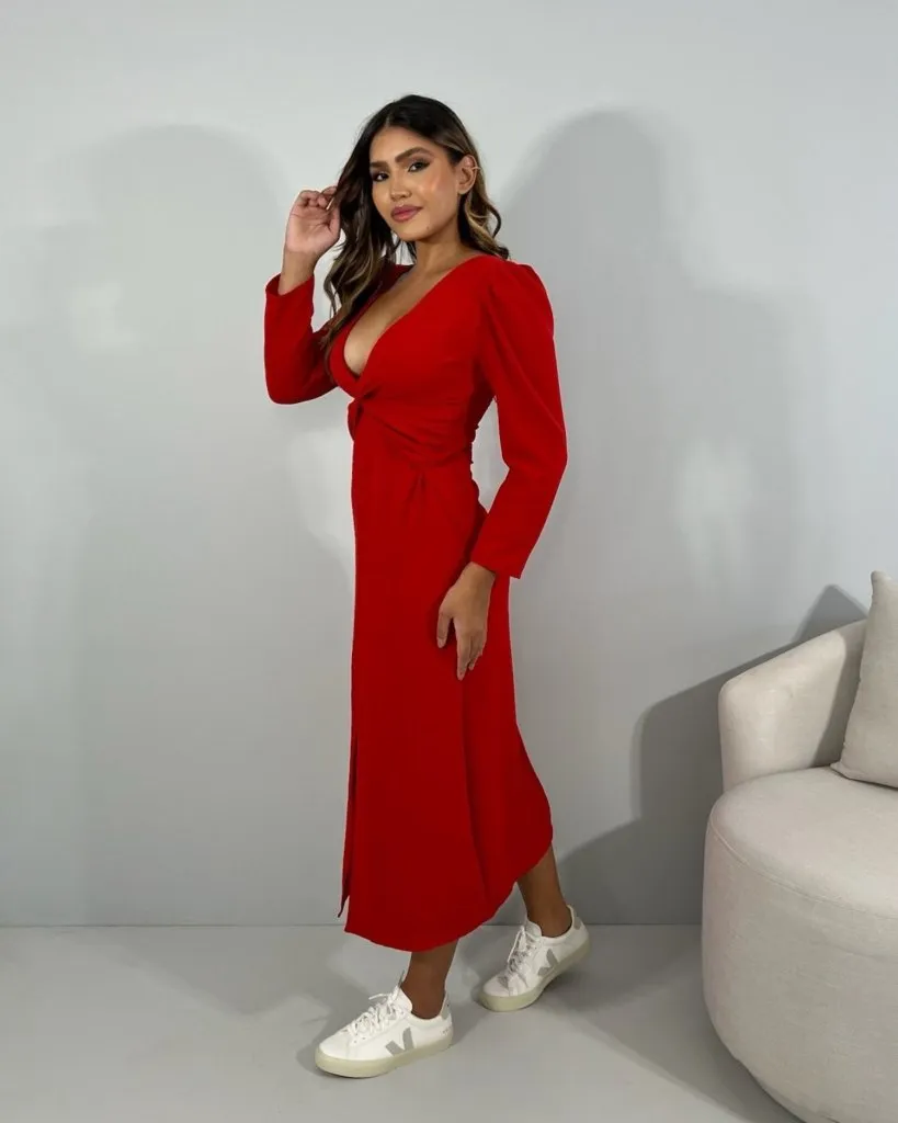 Vestido Monalisa - Vermelho, foto 4
