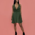 Vestido Josy - Verde Militar