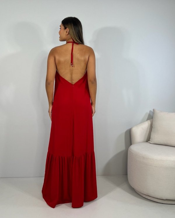 Vestido Brenda - Vermelho - Imagem 2