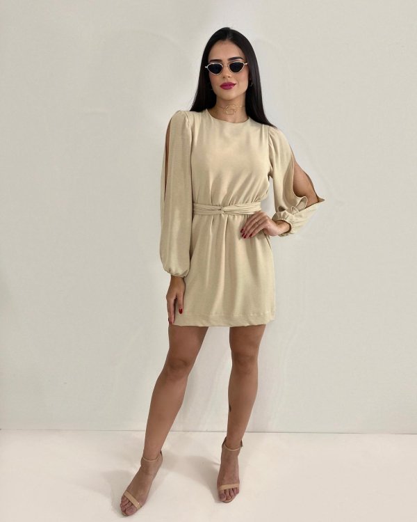 Vestido Eloá - Nude - Imagem 2
