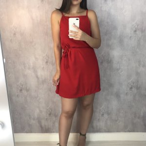 Vestido Paula - Vermelho - Image 1