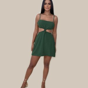 Vestido Cleo - Verde Militar - Image 2