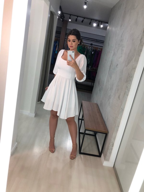 Vestido Anne - Branco - Imagem 4