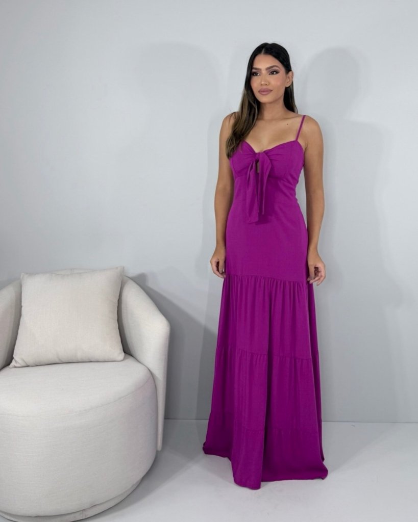 Vestido Camila - Fúcsia