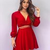 Saia Jaqueline - Vermelho - Imagem 2