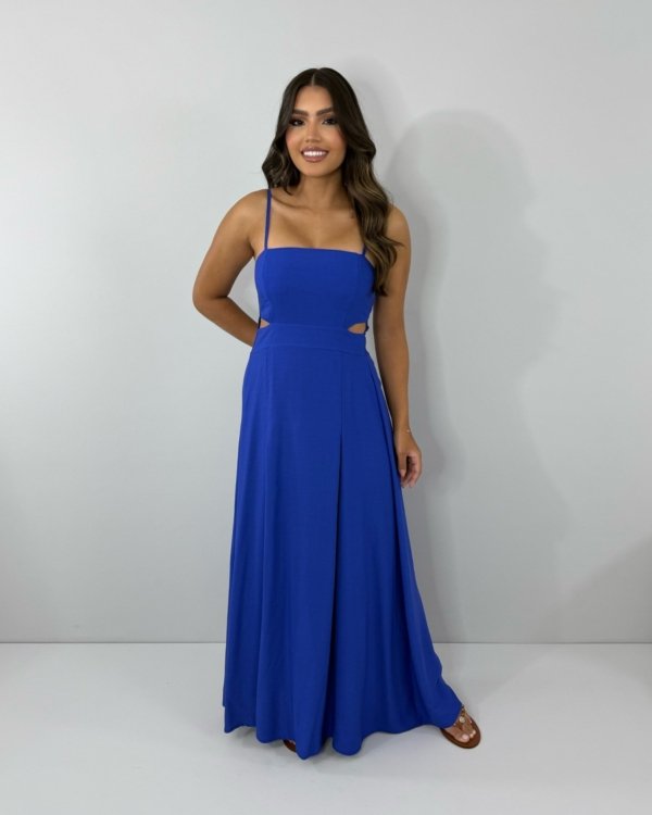 Vestido Babi - Azul Royal - Imagem 2