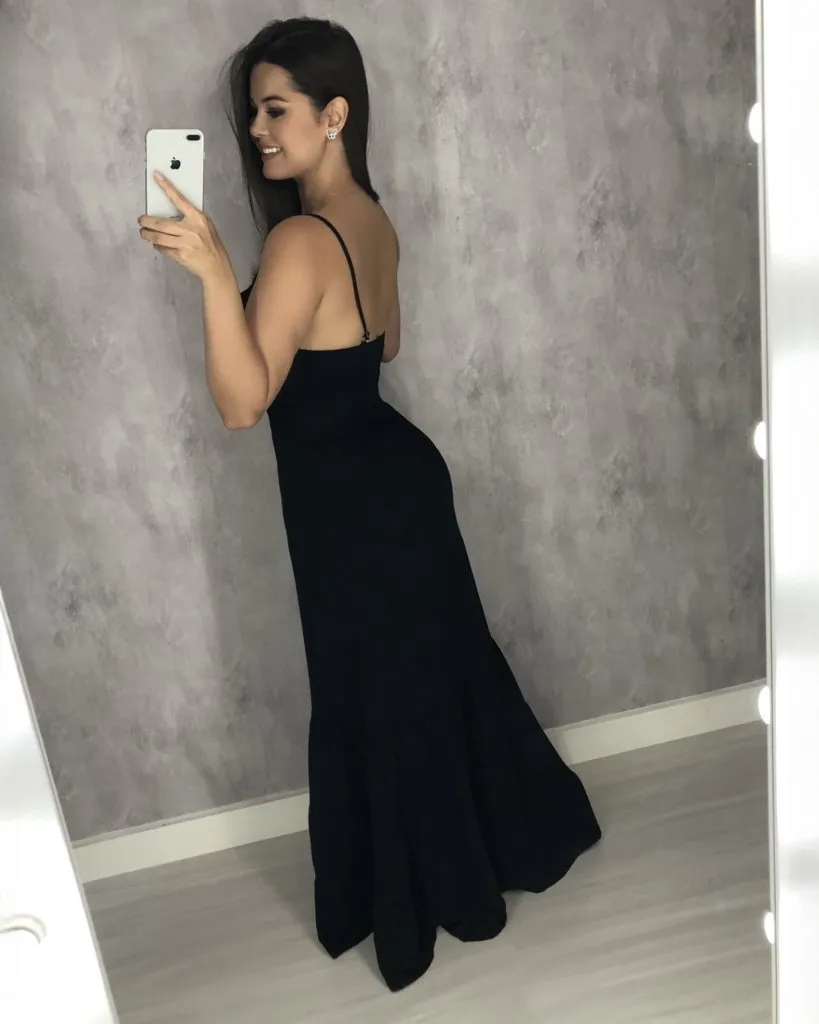 Vestido Jéssica Longo - Preto, foto 2