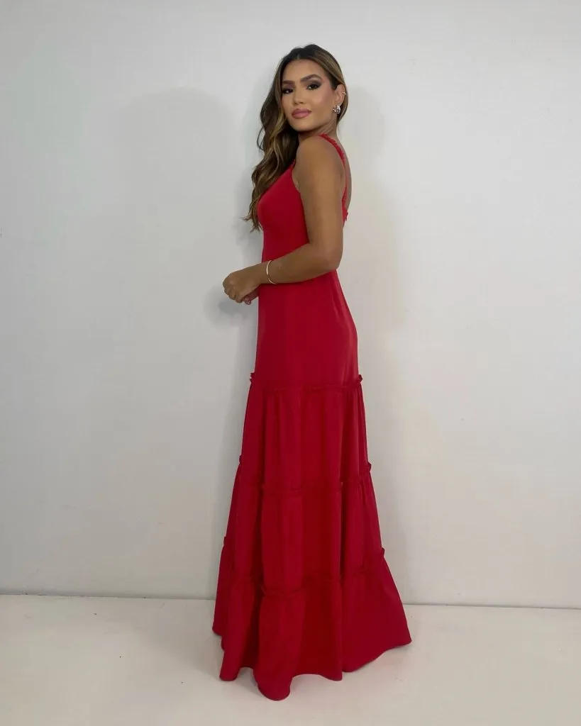 Vestido Vivi - Vermelho, foto 5
