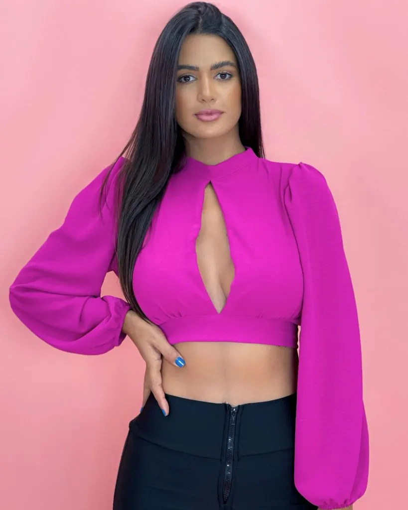 Cropped Frida - Cores