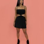 Vestido Cleo - Preto
