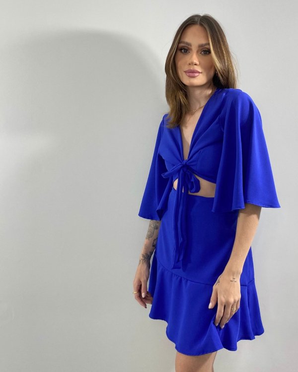 Conjunto Liz - Azul Royal
