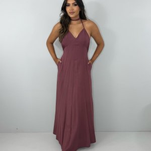 Vestido Victória - Marrom - Image 5