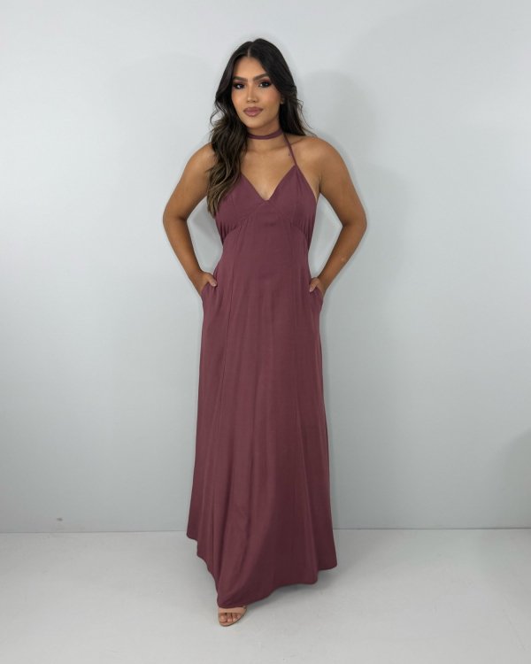 Vestido Victória - Marrom - Imagem 5
