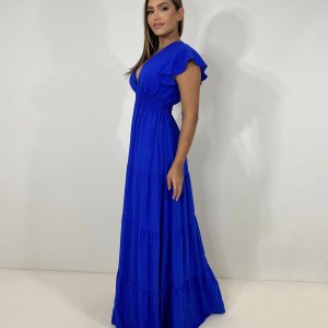 Vestido Laís Longo - Azul Royal - Image 2