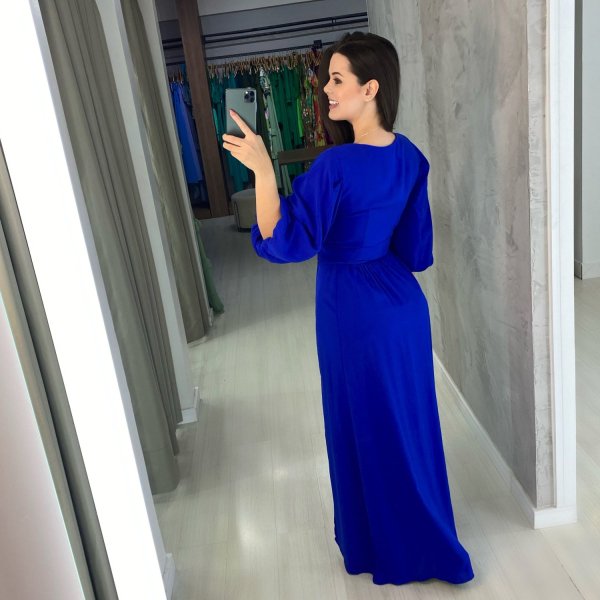 Saia Tereza - Azul Royal - Imagem 2