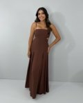 Vestido Babi – Marrom