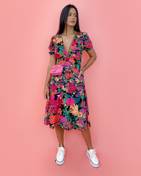 Vestido Clarice - Floral