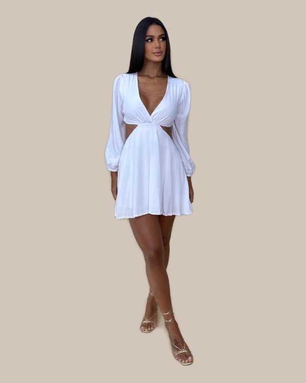 Vestido Leona - Branco - Imagem 4