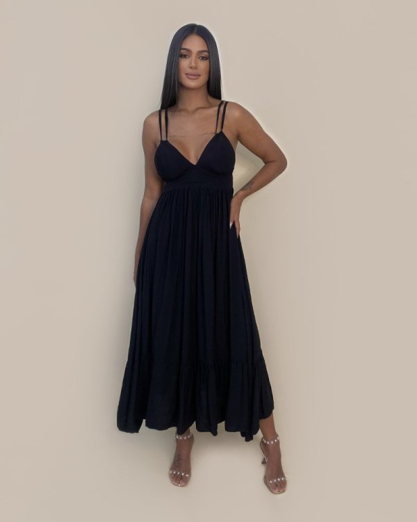 Vestido Maísa - Preto