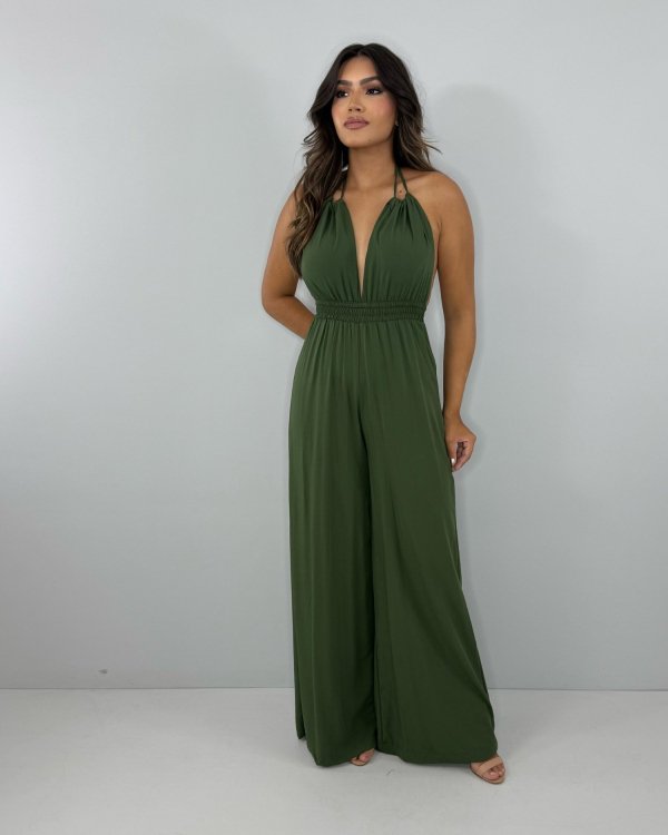 Macacão Carla - Verde Militar - Imagem 3