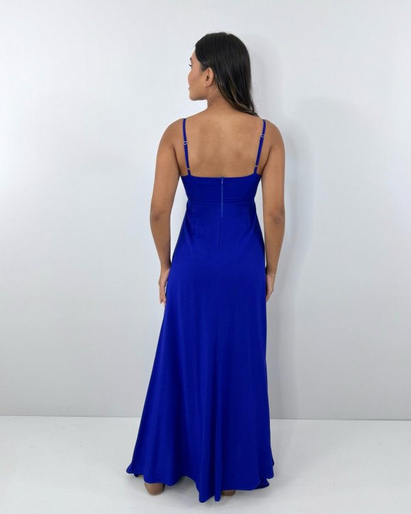 Vestido Eliana - Azul Royal - Imagem 6