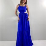 Vestido Pérola - Azul Royal
