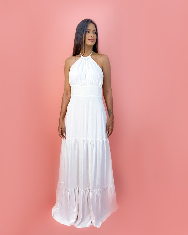 Vestido Janaína - Branco