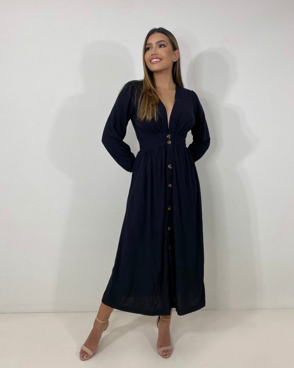 Vestido Clara - Preto - Imagem 3