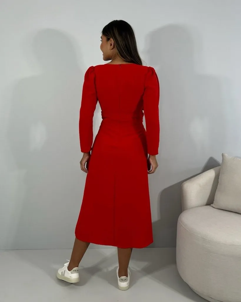 Vestido Monalisa - Vermelho, foto 6