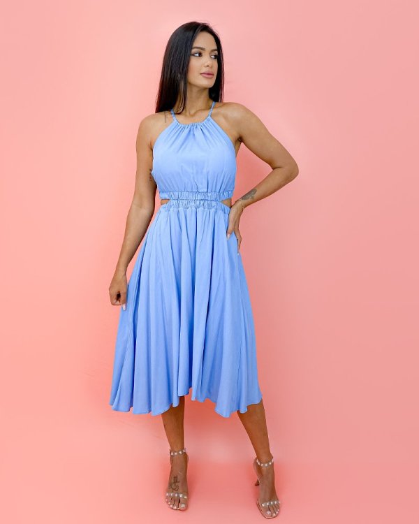 Vestido Kimberly - Azul Claro
