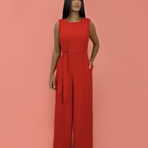 Macacão Celina - Vermelho - Image 4