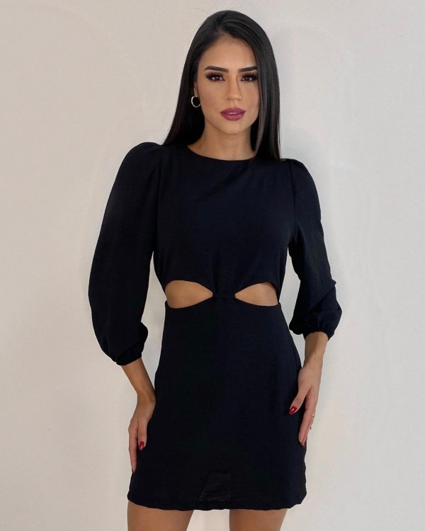 Vestido Tainara - Preto - Imagem 2
