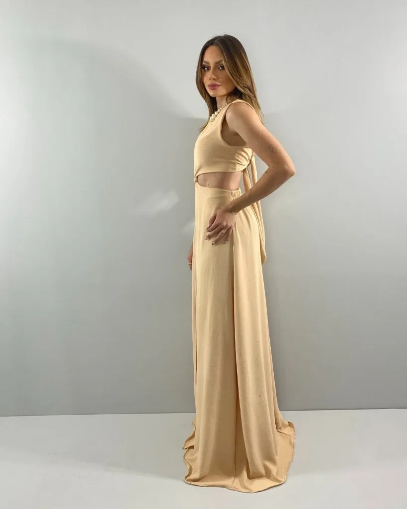 Vestido Emma - Nude