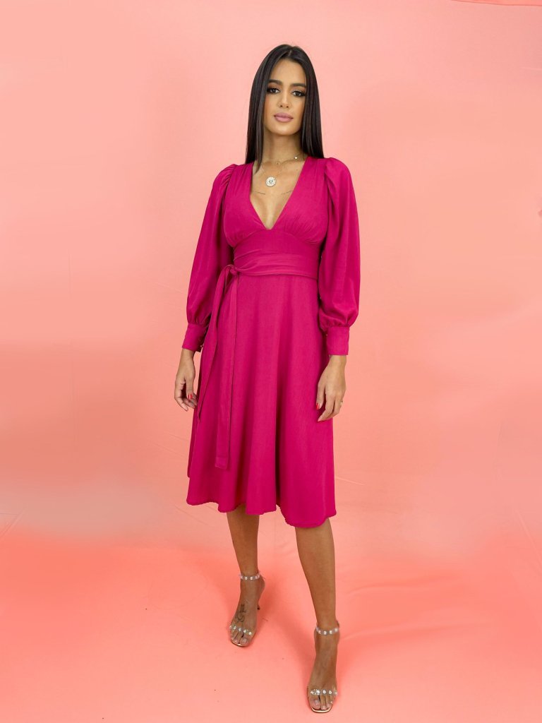 Vestido Leti - Marsala
