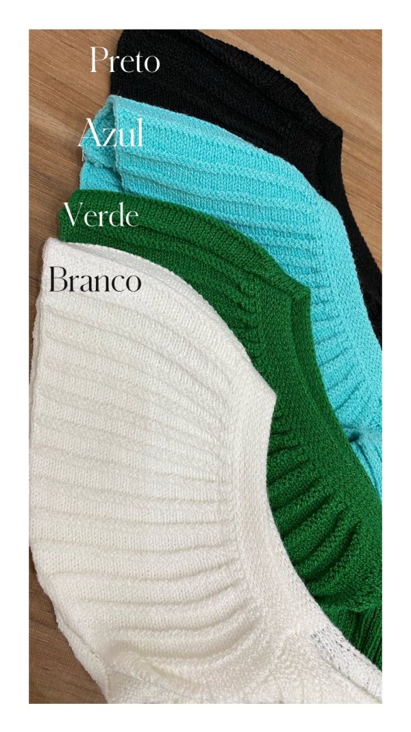Cropped Tricot Rafa - Cores - Imagem 4