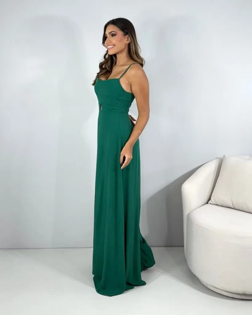 Vestido Lanna - Verde Amazônia, foto 4